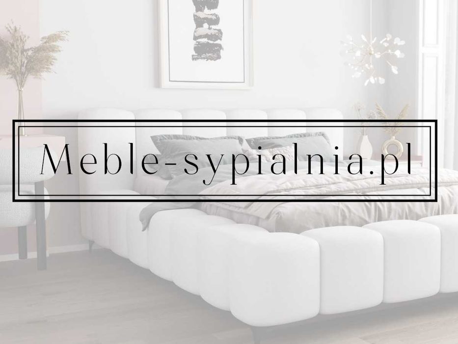 Wygodne Łóżko 2 Oparcia + Pojemnik + Stelaż + Rozmiary Kolory FANCY