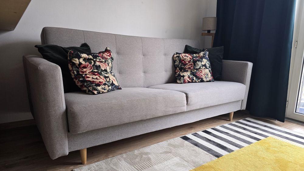 Godivo Wersalka Tkanina NORN07/Buk Naturalny