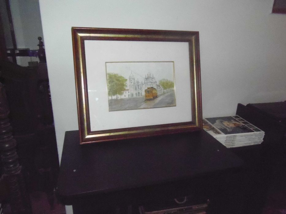 Quadro - pintura em aguarela