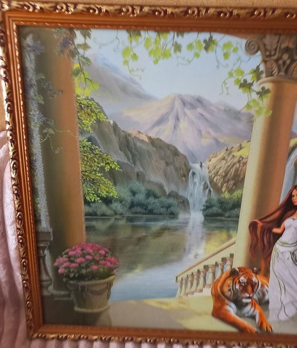 Картина з блискітками