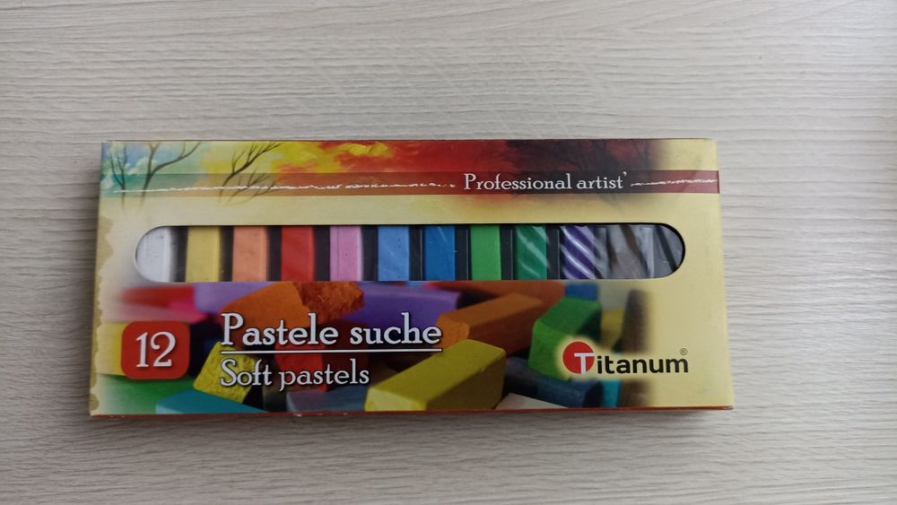 Pastele suche Titanum kredki