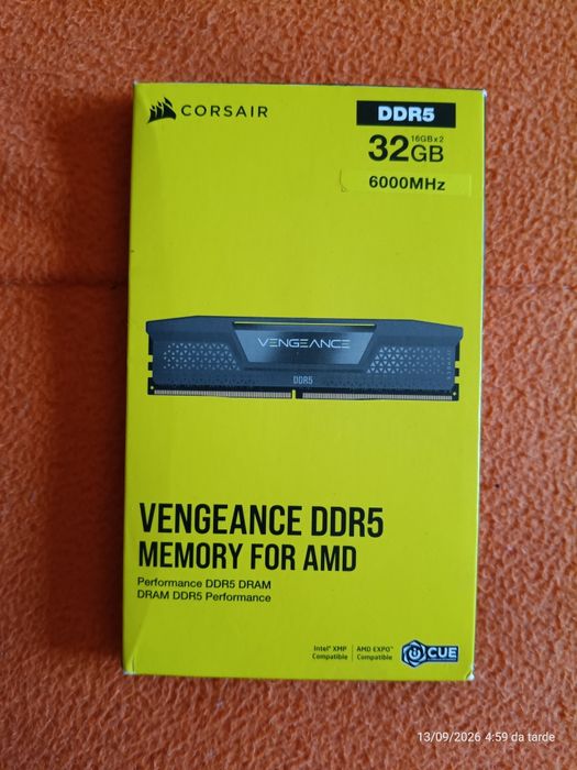 Kit de RAM Corsair Vengeance DDR 5 @ 6000MHz 2x16GB {RESERVADO}
