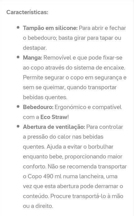 Copo térmico Tupperware