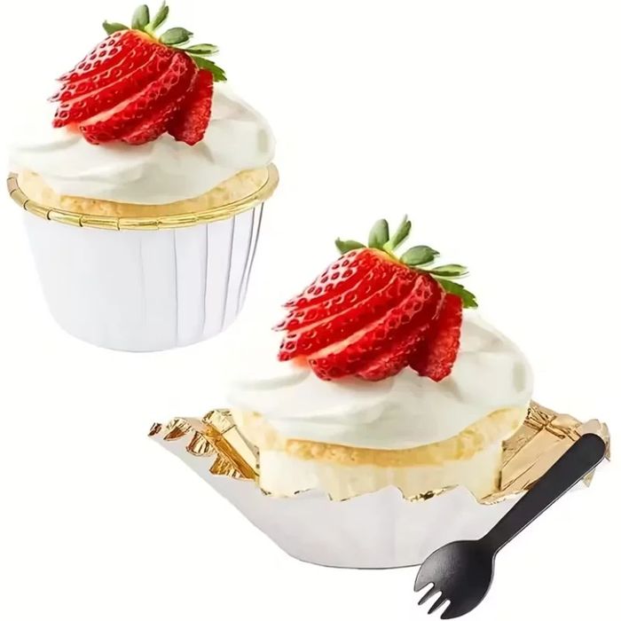 foremki papilotki do mufinek 50 szt zestaw