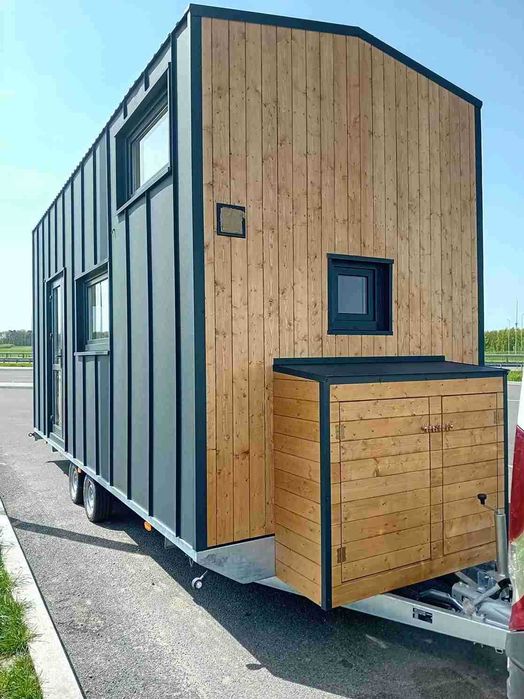 Domek mobilny "Tiny House" 6,5 m, homologowany 134 900 pln