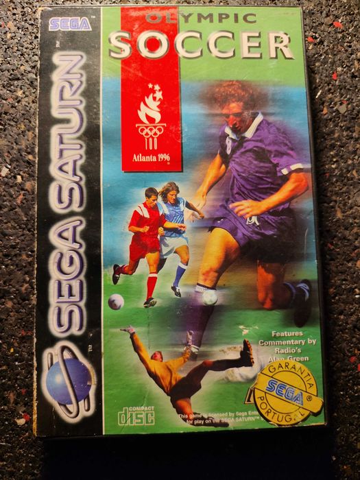 Olympic Soccer (Atlanta 1996) para Sega Saturn.