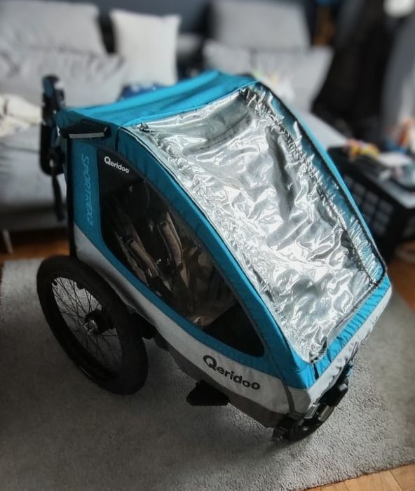 Qeridoo Sportrex 2 przyczepka rowerowa