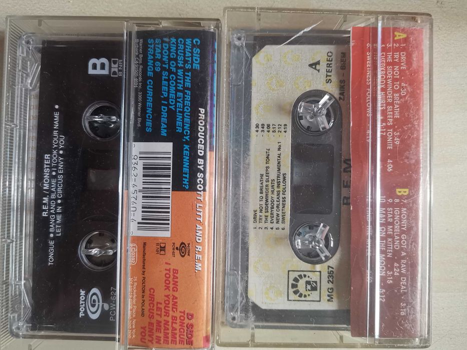 R. E. M - 2 kasety magnetofonowe