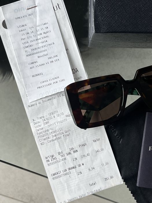 Prada okulary przeciwsloneczne PR 23YS