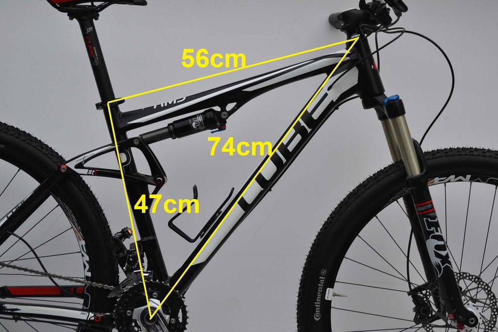 MTB Cube AMS 120 pro series Full 2xFox 3x10 XT r.18,5 koła 29 stan BDB