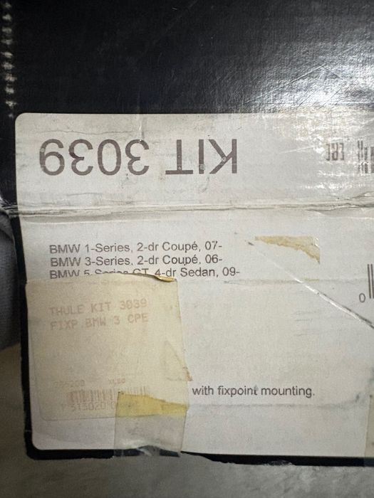 Apoio de Barras Thule (Kit 3039) - para BMW