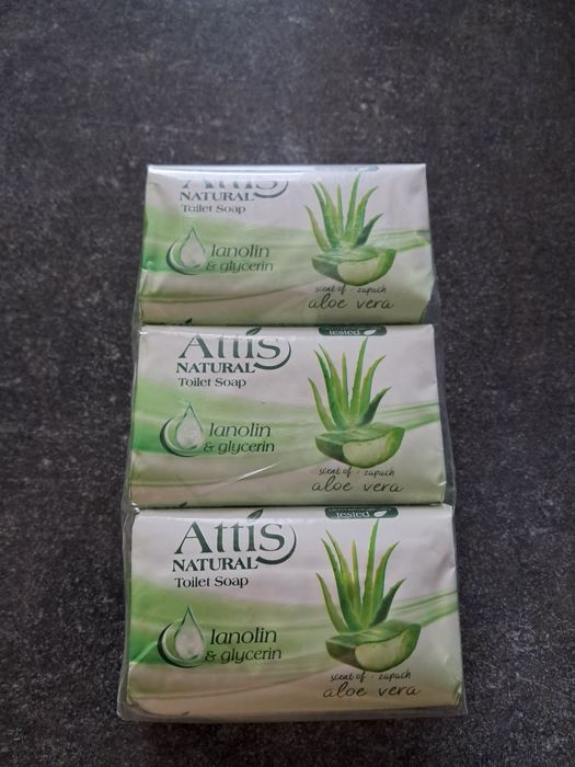 Mydlo Attis Natural Aloe Vera 18szt