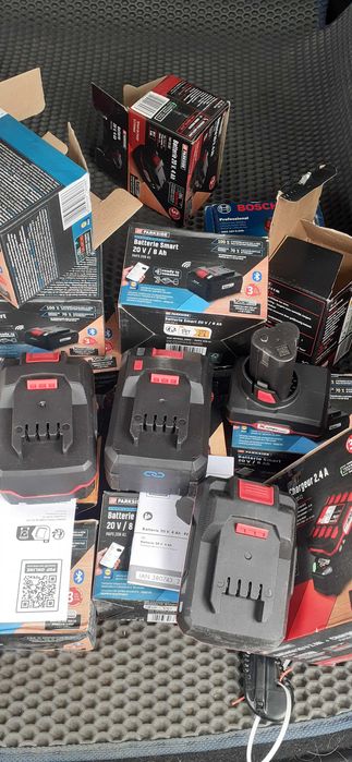 запч ноут запечатанные аккумулятор зарядка parkside 2а 4а 8а парксайд