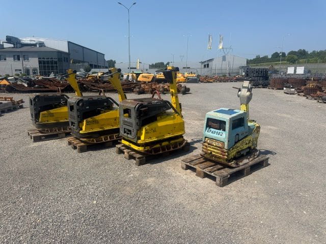 wacker neuson 400/800/800/1000 kg komplet 4 zagęszczarki gruntu