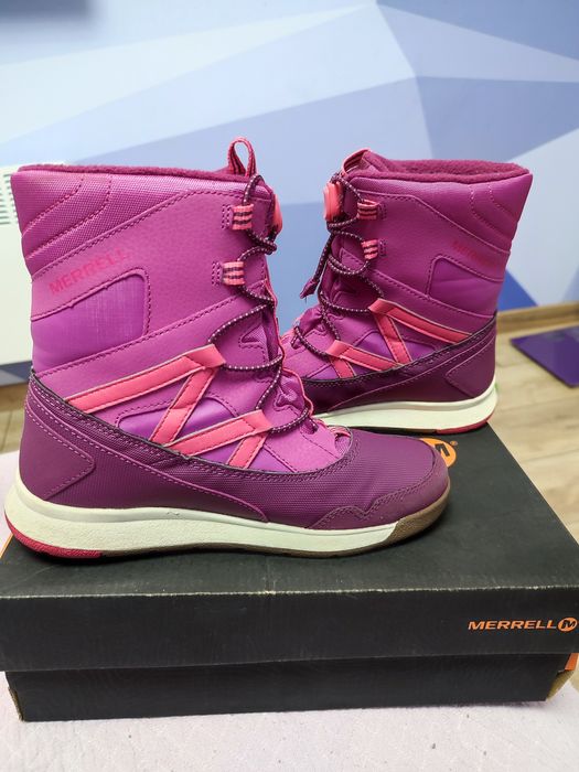 Чобітки 34 на зиму дівчині Merrell
