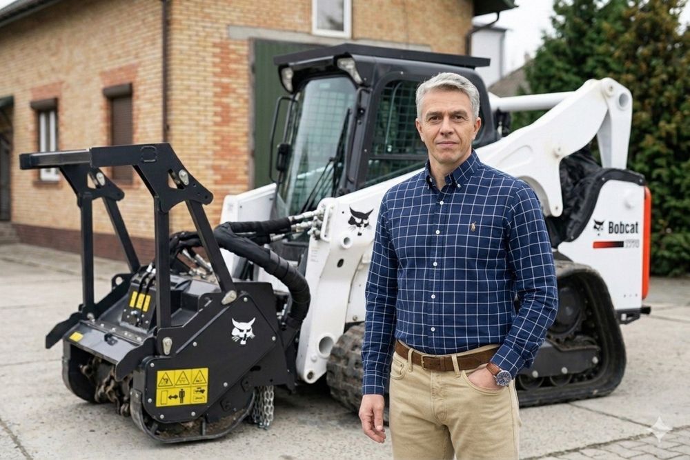 Bobcat: допоможу вибрати мінінавантажувач і навісне під вашу задачу.
