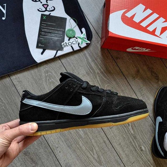 (БЕЗ ПЕРЕДОПЛАТИ) Кросівки Nike Dunk Low Pro SB Black Heavenly чорні  стильні