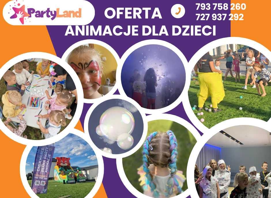 ANIMACJE URODZINY Wesela Komunie festyny DYMNE BAŃKI, Wata cukrowa