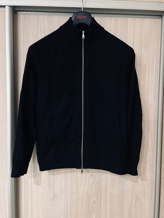 Кофта на змейке зип Banana Republic boss кашемир Pima cotton cashmere свитер джемпер кофточка