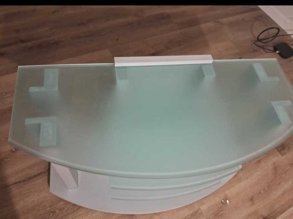Rack para TV de vidro