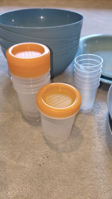 Conjunto artigos cozinha campismo