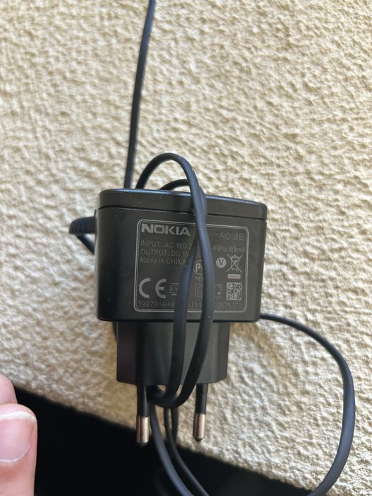 Carregador Nokia Original AC-3E – Não Testado – Vendido no Estado