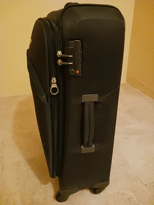Mala de viagem trolley com tranca incorporada