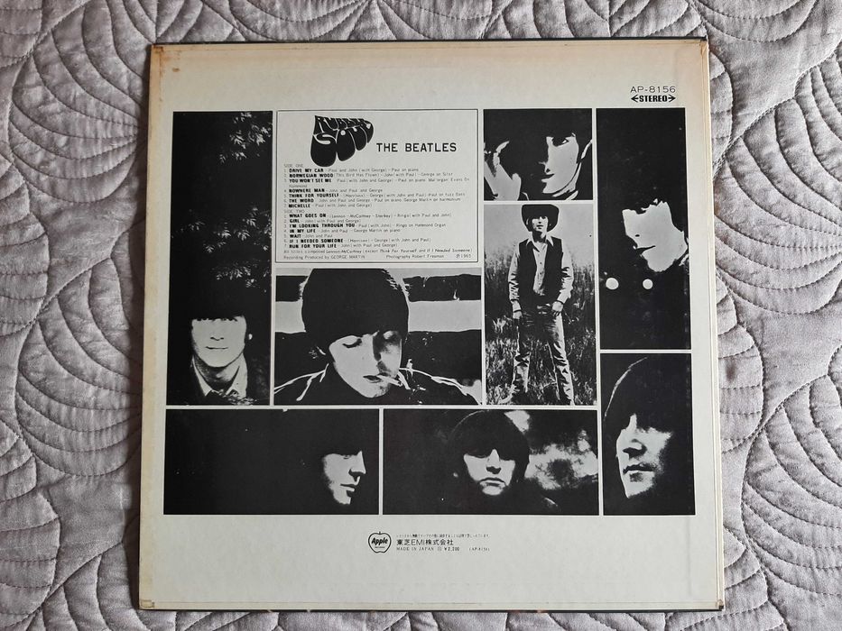 The Beatles - Rubber Soul - Japão - Vinil LP