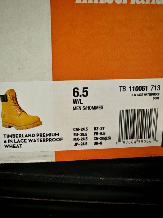 Botas Timberland originais NOVAS