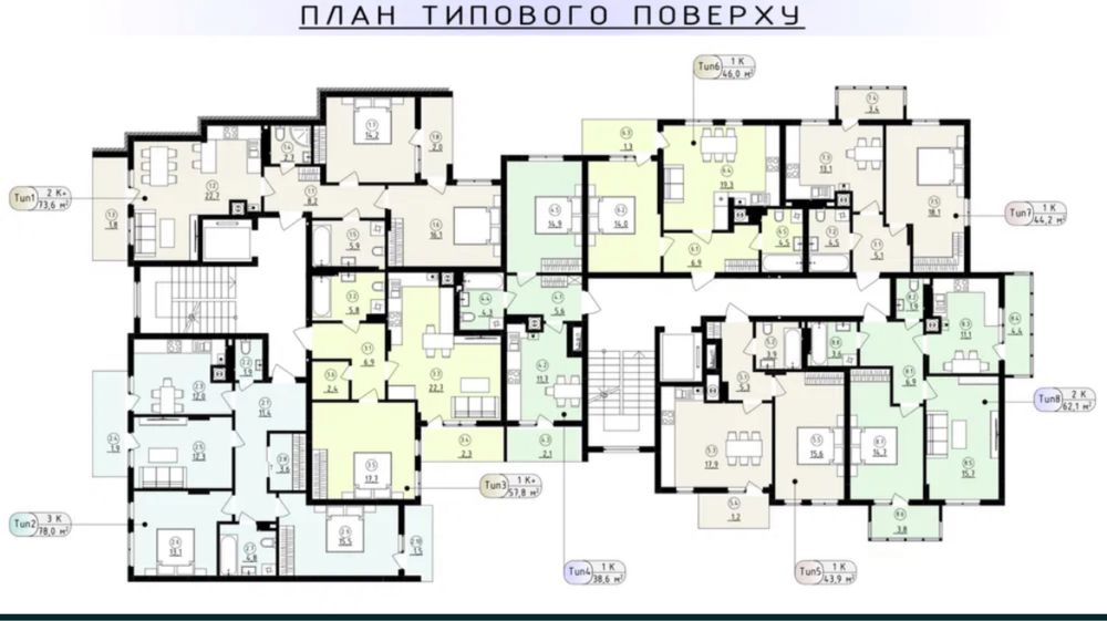 2-комнатная квартира по адресу Старознесенська ул. (площадь 58 м²) - Atlanta.ua - фото 11