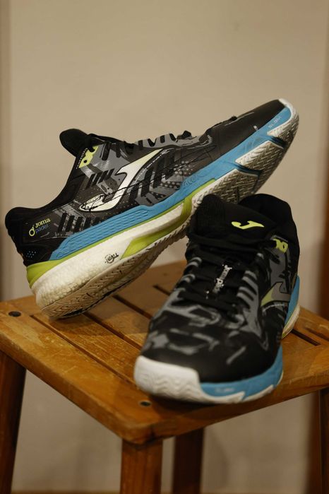 Calçado de padel Homem - Joma Slam preto turquesa - nr 44