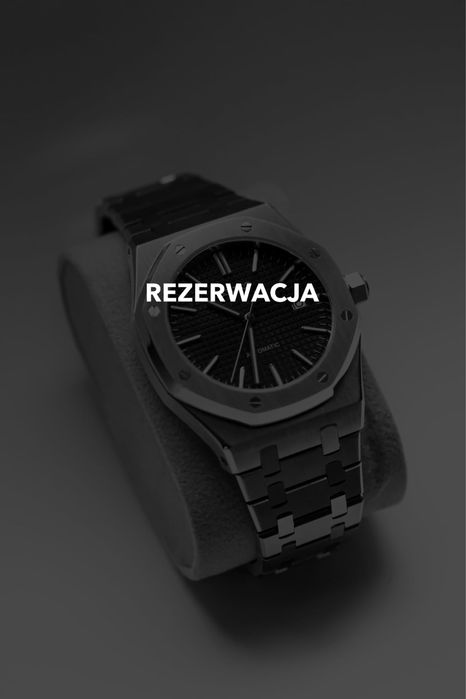 Zegarek Custom Mod Royal Oak Black / 386