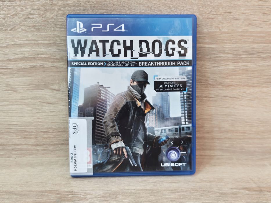Watch dogs gra ps4 playstation 4 action przygodowa open world