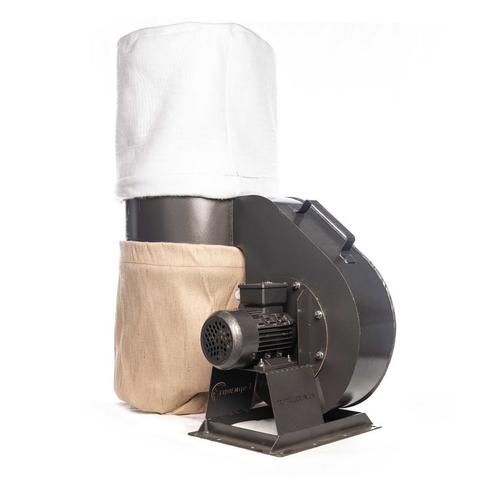 Аспирационная установка,стружкопылесос, вентилятор 0.55кВт, 1.1кВт