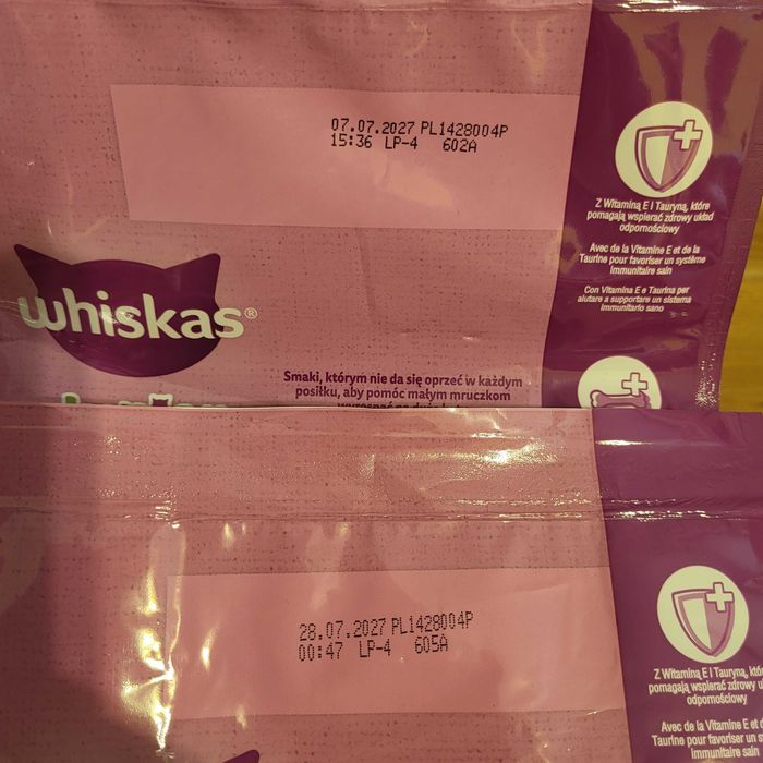 Whiskas junior 4 sztuki