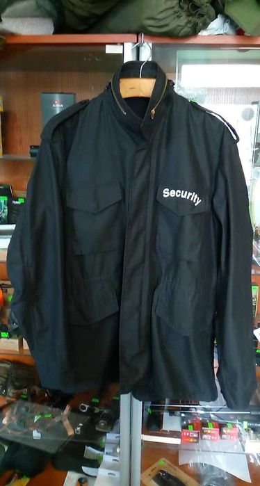Kurtka M65 Security / Ochrona r. Large Regular czarna