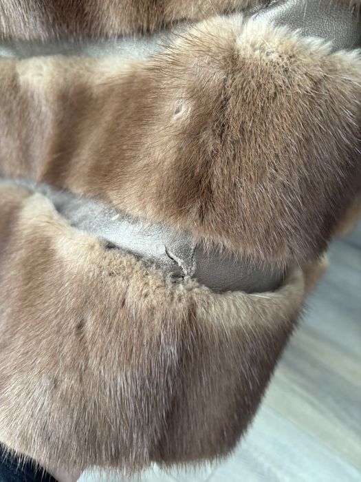 Натуральна норкова шуба