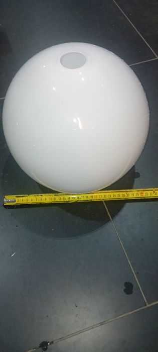 Klosz biala kula otwarta 30cm