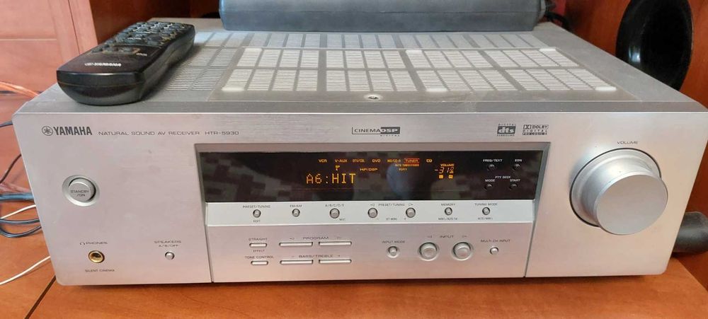 Aкустическая система Lautsenn 5.1 SP-320 , сабвуфер и усилитель Yamaha