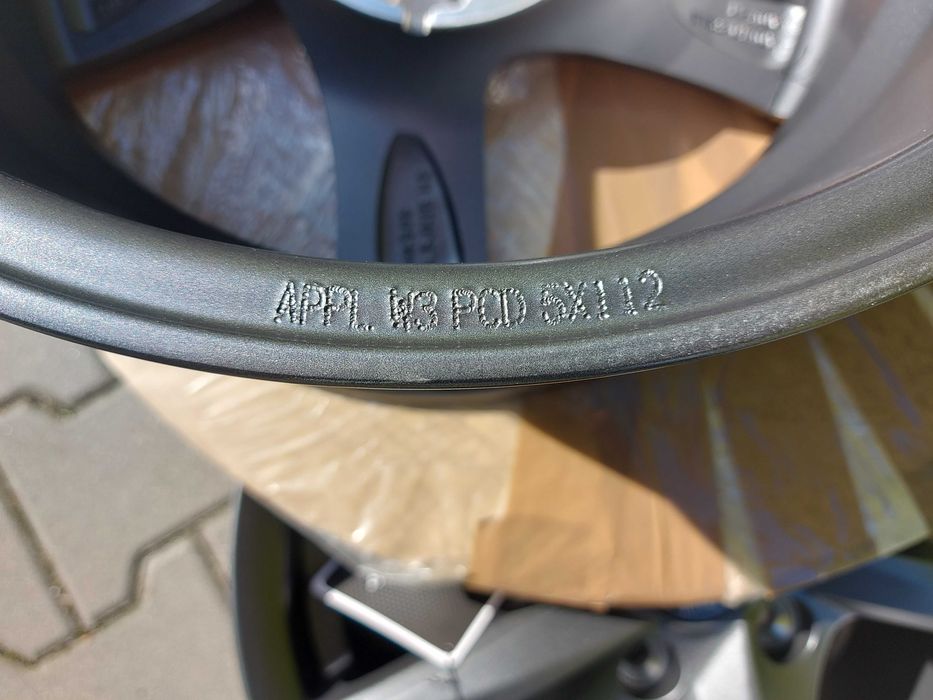 15x6.5J 5x112 Vw Golf V VI Plus Caddy Audi A4 B6 B7 Mercedes W124 W202