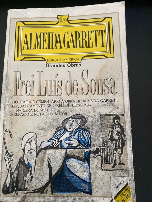 The Book "Frei Luis de Sousa" by Almeida Garrett