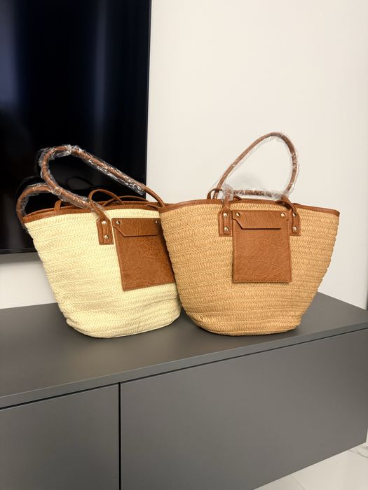 Пляжна сумка два кольори