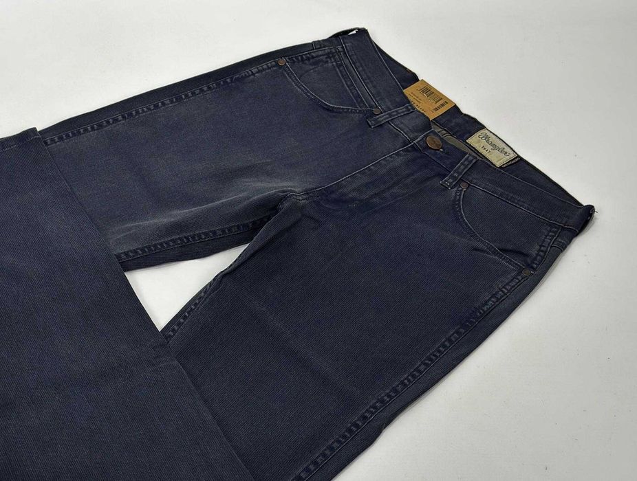 Spodnie męskie Wrangler Greensboro Navy Washed W30 L34