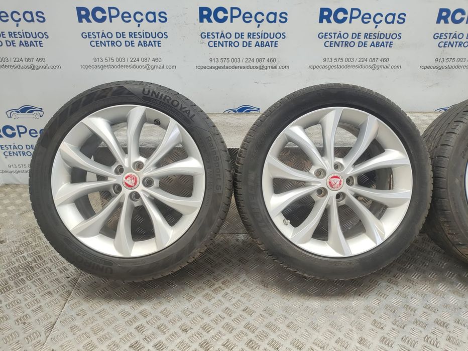 Conjunto de Jantes 18 Jaguar XF II X260 8J ET45 5x108 2015 a 2024