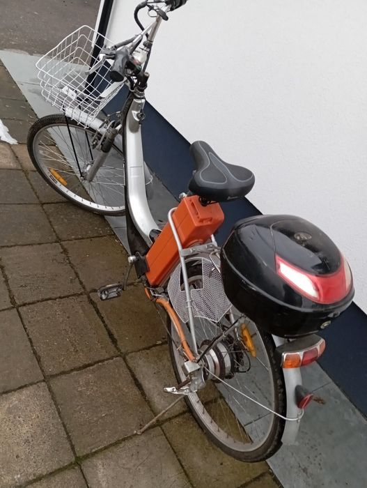Rower z napędem elektrycznym 36 v