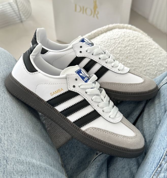 Жіночі кросівки Adidas Samba White адідас самба