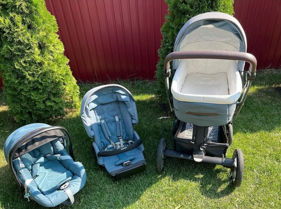 Коляска модульної системи 4 в 1 lnglesina QUAD Ascoti Green