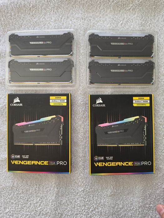 Corsair Vengeance RGB Pro DDR4 32GB (4x8GB) 3200MHz CL16
