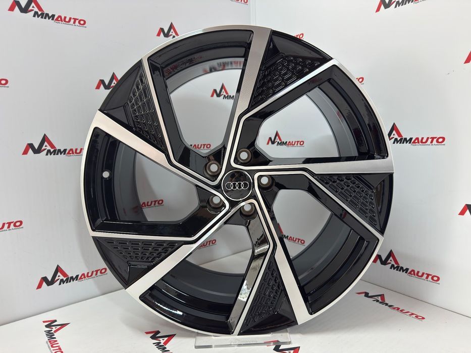 Jantes Look Audi S5 Preto Polido 20