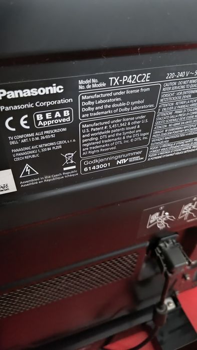 tv Panasonic 42 cale